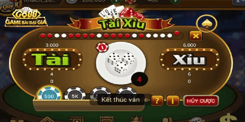 Cược chẵn lẻ trong tài xĩu go88